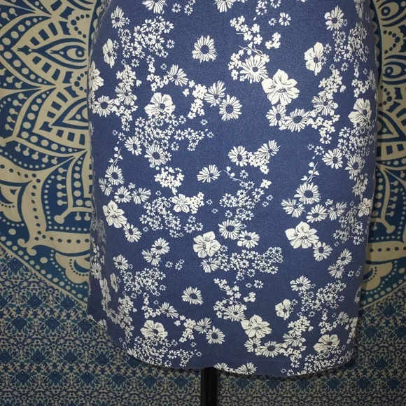 Floral Blue Old Navy Dress - Picture 3 of 5